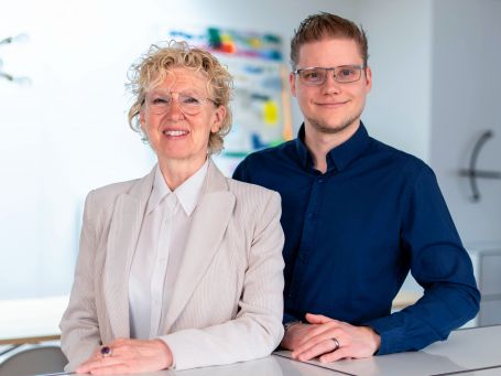 Claudia Hentschel und Raphael Förtsch